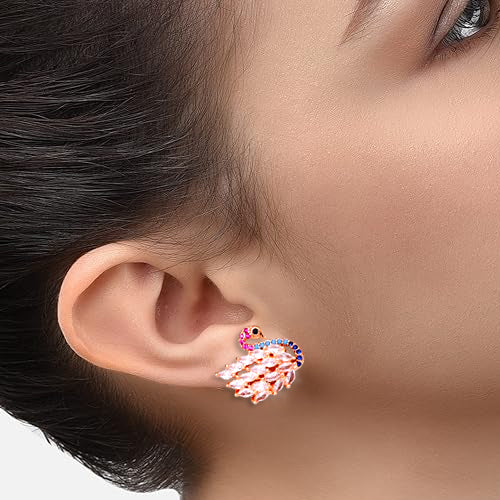 SWAN EARRINGS