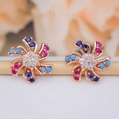 NATURAL FLOWER EARRINGS