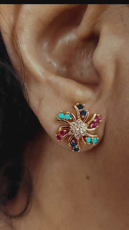 NATURAL FLOWER EARRINGS